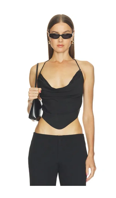 Guizio Joleen Top In Black