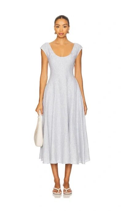 Guizio Leila Dress In Blue