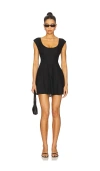 Guizio Leila Mini Dress In Black