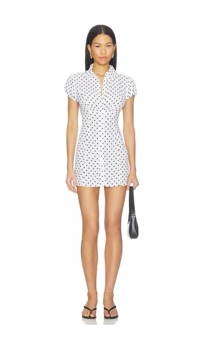 Guizio Liana Dress In White