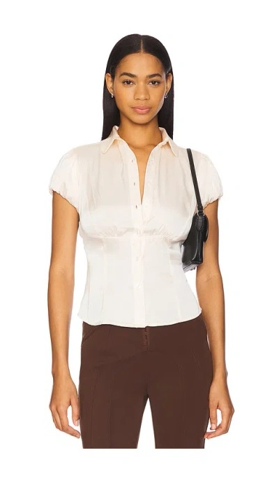 Guizio Liana Top In 象牙白