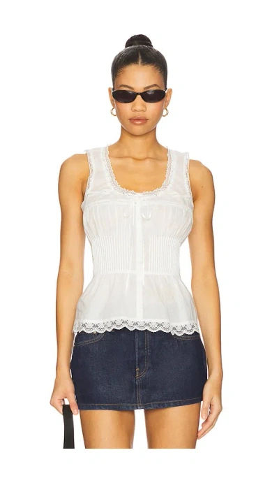 Guizio Lillie Pintuck Top