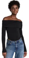 Guizio Lola Bodysuit Black In Black