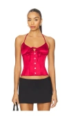 Guizio Marini Ç´§èº«è¡£ Â€“ Æ³¢å°”å¤šçº¢è‘¡è�„é…'è‰². Å°ºç � L (also Â€“ M, S, Xl, Xs, Xxl, Xxs). In Pink