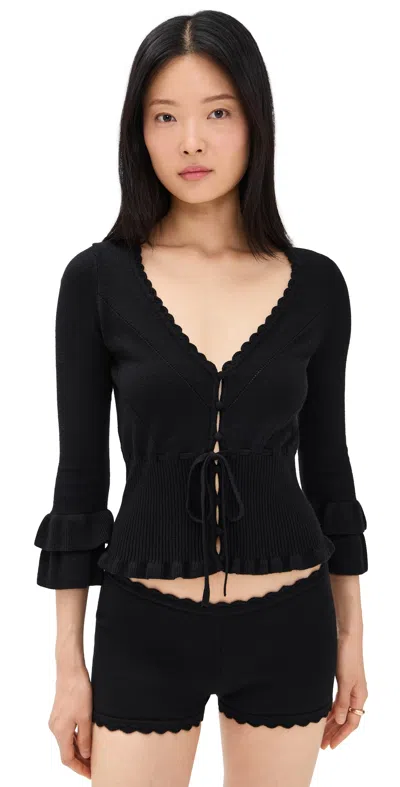 Guizio Mathilde Top Black