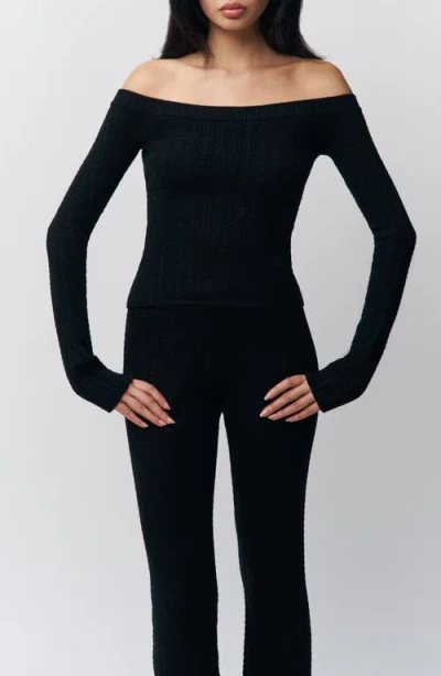 Guizio Mia Top In Black