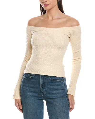 Guizio Mia Top In Neutral