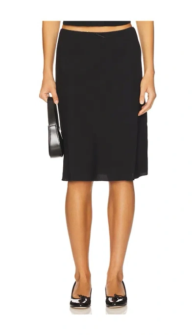Guizio Paloma Skirt In Black