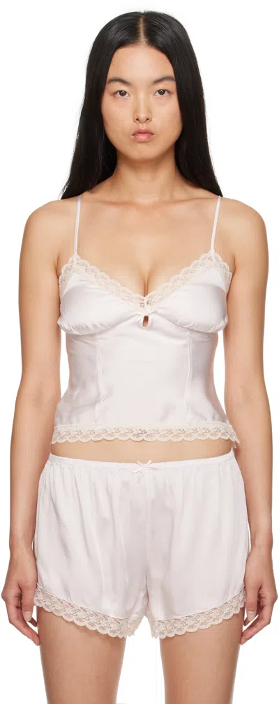Guizio Pink Ivy Camisole In Ballet Slipper