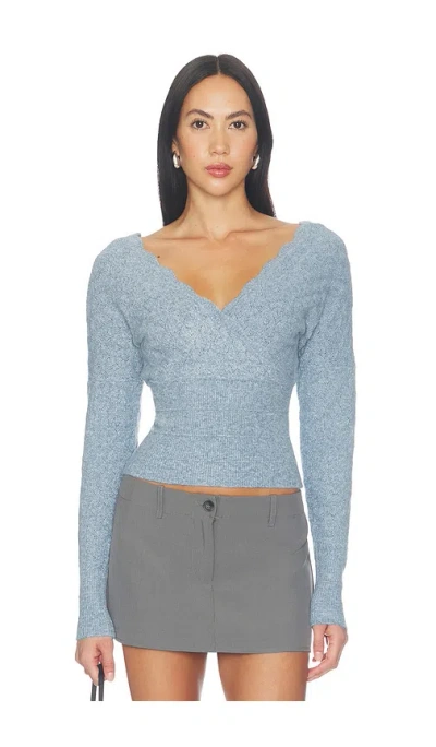 Guizio Strick Julianna In Baby Blue