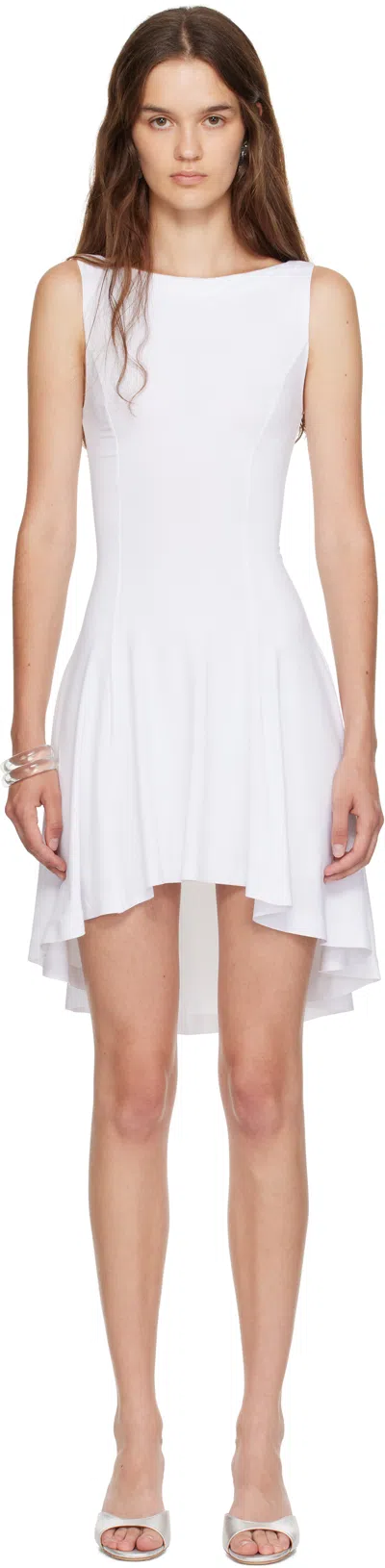 Guizio White Daye Minidress