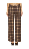 Guizio Willow Tartan Pant In Multi