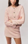 Guizio Wren Jacket In Pink