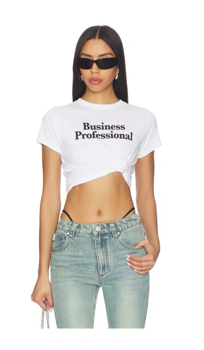 Guizio X Revolve Business Professional Tee In White