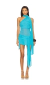 Guizio X Revolve Cyrielle Dress In Blue