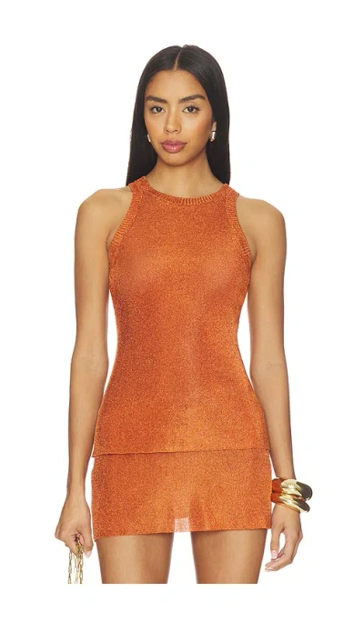 Guizio X Revolve Millie Top In Orange