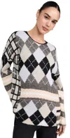 Guizio Zuri Sweater Black Multi In Black Multi