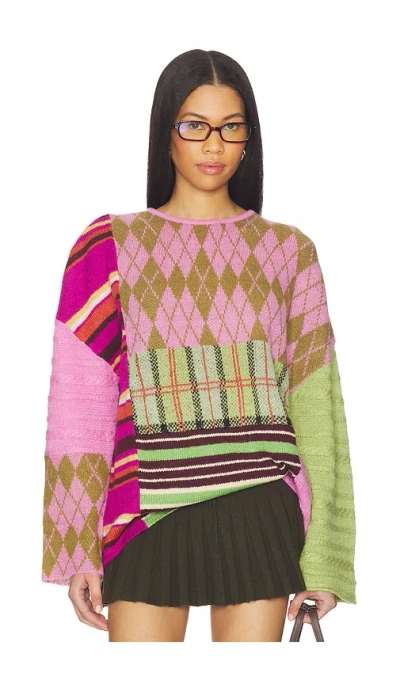 Guizio Zuri Sweater In Pink