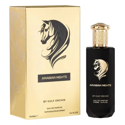 Gulf Orchid Men's Arabian Night Edp Spray 3.4 oz Fragrances 6290362162339 In Transparent