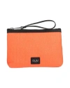 Gum Design Woman Handbag Orange Size - Textile Fibers