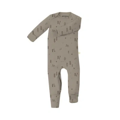 Gunamuna Babies'  Convertible Pajama In Gray