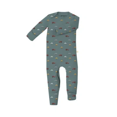 Gunamuna Babies'  Convertible Pajama In Green