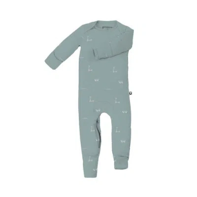 Gunamuna Babies'  Convertible Pj In Blue