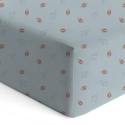Gunamuna Crib Sheet In Blue
