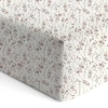 Gunamuna Crib Sheet In White
