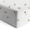 Gunamuna Crib Sheet In White