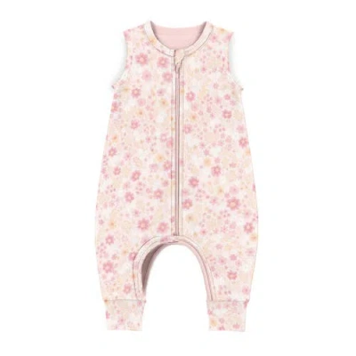 Gunamuna Kids'  Footie Sleep Bag, 1.0 Tog In Sorbet