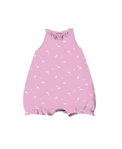 GUNAMUNA GUNAMUNA GIRLS' BUBBLE ROMPER - BABY, LITTLE KID