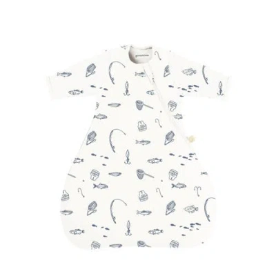Gunamuna Long Sleeve Transitional Swaddle Sleep Bag, 0.5 Tog
