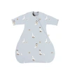 Gunamuna Long Sleeve Transitional Swaddle Sleep Bag, 1.0 Tog In Blue