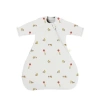Gunamuna Long Sleeve Transitional Swaddle Sleep Bag, 1.0 Tog In White