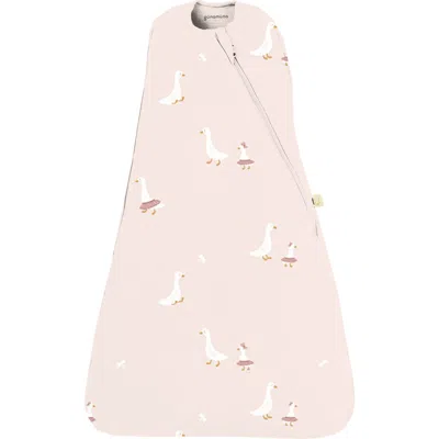 Gunamuna Babies'  Swaddle Sleep Bag, 0.5 Tog In Pink