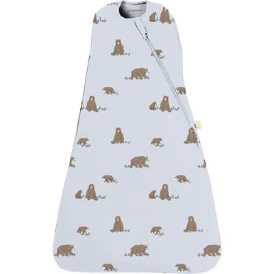 Gunamuna Swaddle Sleep Bag, 1.0 Tog In Blue