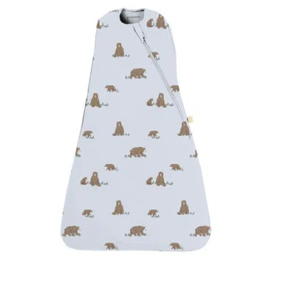 Gunamuna Swaddle Sleep Bag, 2.5 Tog In Blue