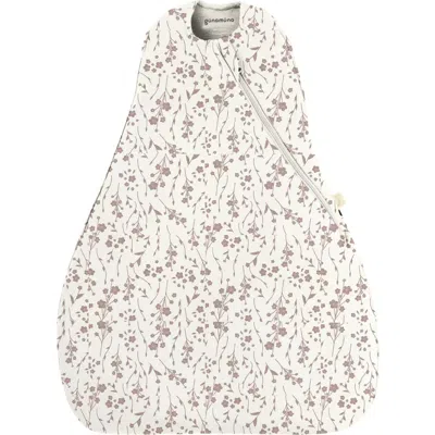 Gunamuna Unisex Baby Transitional Swaddle Sleep Sack, Easy Diaper Changes, 2.5 Tog In White