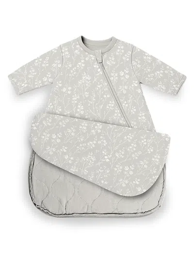Gunamuna Unisex Long Sleeve Transitional Swaddle 1.0 Tog - Baby In Gray