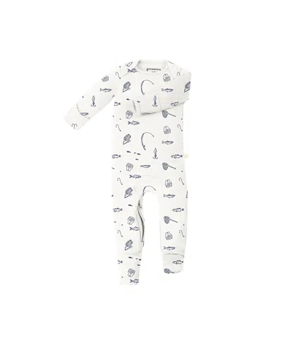 GUNAMUNA GUNAMUNA UNISEX ROMPER FOOTIE CONVERTIBLE PAJAMA - BABY