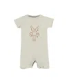 Gunamuna Unisex Spring Shortie Romper - Baby In Neutral