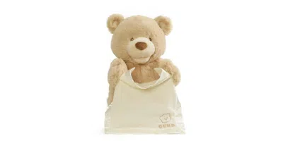 Gund Baby Boys Or Girls Animated Peek-a-boo Bear Plush Toy In Tan