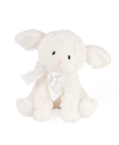 Gund Baby Lena Lamb Keywind Musical Plush Toy In White