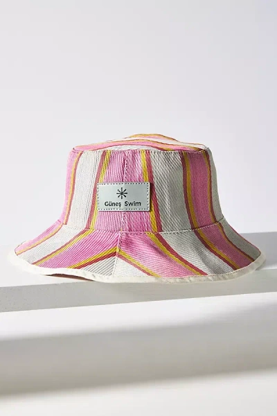 Gunes Recycled Nylon Bucket Hat In Bubblegum, Women's At Urban Outfitters