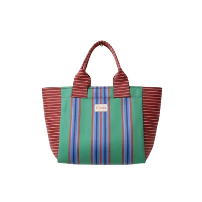 Gunes Swim Women's Green / Red Teal Bundle Tote In Multi