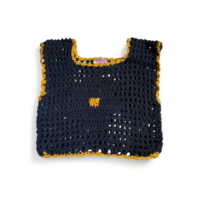 Gunes Swim Women's Midnight Blue Daisy Top