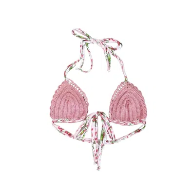 Gunes Swim Women's Powder Pink Triangle Top