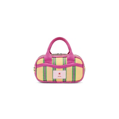 Gunes Swim Women's Yellow / Pink Butter Pixi Cosmetic Bag In Yellow/pink