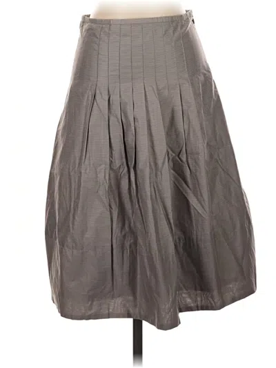 Pre-owned Gunex Casual Skirt In Gray